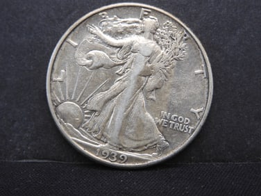 1939-D Walking Liberty Half Dollar