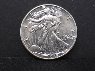 1945-P Walking Liberty Half Dollar