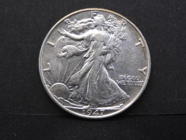 1947-P Walking Liberty Half Dollar