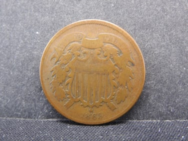 1865 Shield Two Cent