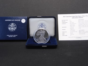 2012-W Proof American Silver Eagle