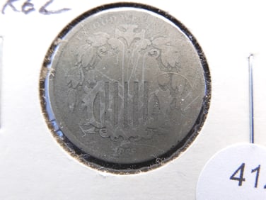 1868 Shield Nickel