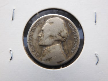 1943-S 35% "Silver" Jefferson Nickel