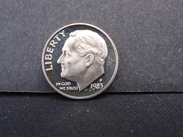 1983-S Proof Roosevelt Dime