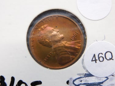 1961 Proof Lincoln Memorial Cent
