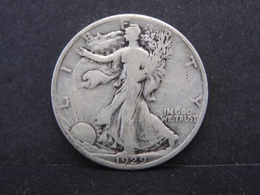 1929-S Walking Liberty Half Dollar