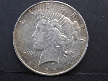 1926-D Silver Peace Dollar