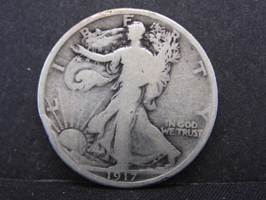 1917 Walking Liberty Half Dollar