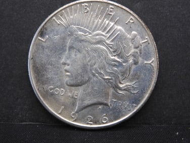 1926-S Uncirculated Silver Peace Dollar