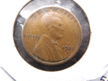 1921-S Lincoln Cent