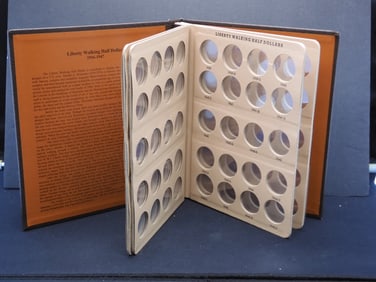 EMPTY Dansco Walking Liberty Half Dollar Book