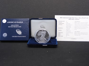 2012-W Proof American Silver Eagle