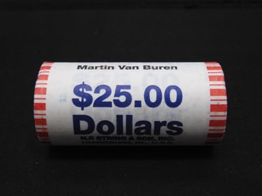 Roll of 2008 Martin Van Buren Presidential Dollars Unopened Original Mint Packaging