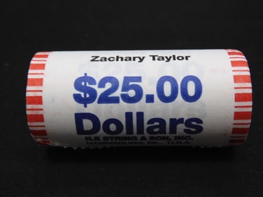 Roll of 2009 Zachary Taylor Presidential Dollars Unopened Original Mint Packaging