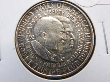 1952 Washington Carver Commemorative Half Dollar. UNC