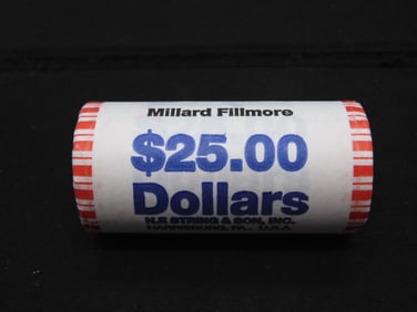 Roll of 2010 Millard Fillmore Presidential Dollars Unopened Original Mint Packaging