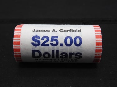 Roll of 2011 James A. Garfield Presidential Dollars Unopened Original Mint Packaging