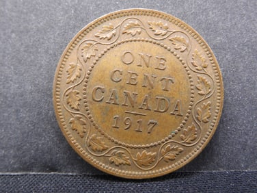 1917 Canada Large Cent. Great Detail