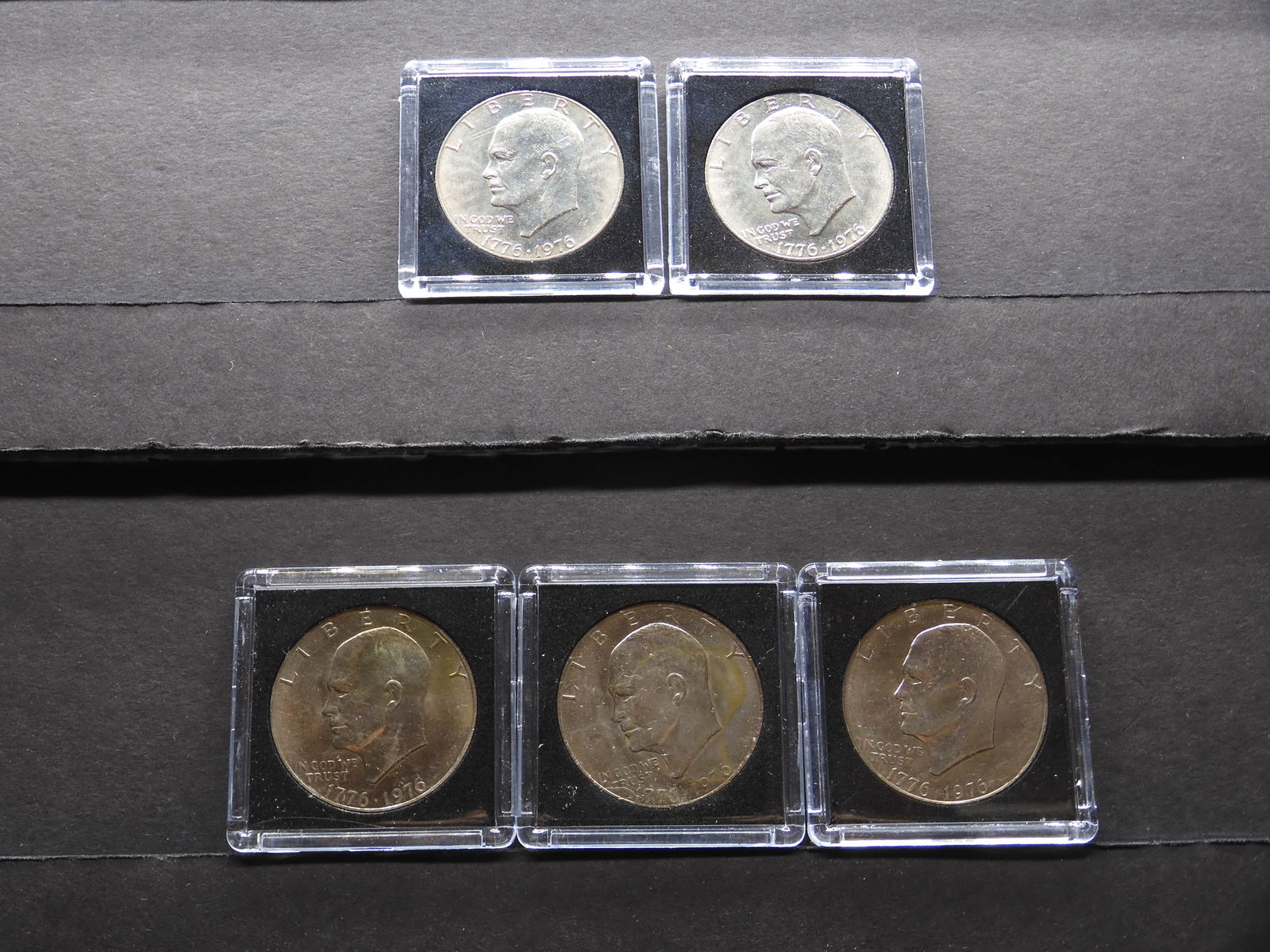 (5) 1976 Eisenhower Dollars (1 of 5)