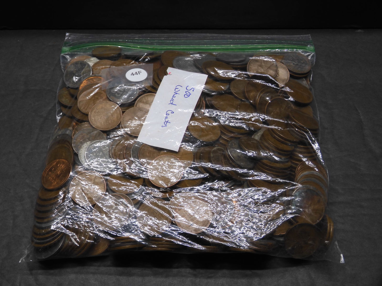 500 Lincoln Wheat Cents (1 of 5)