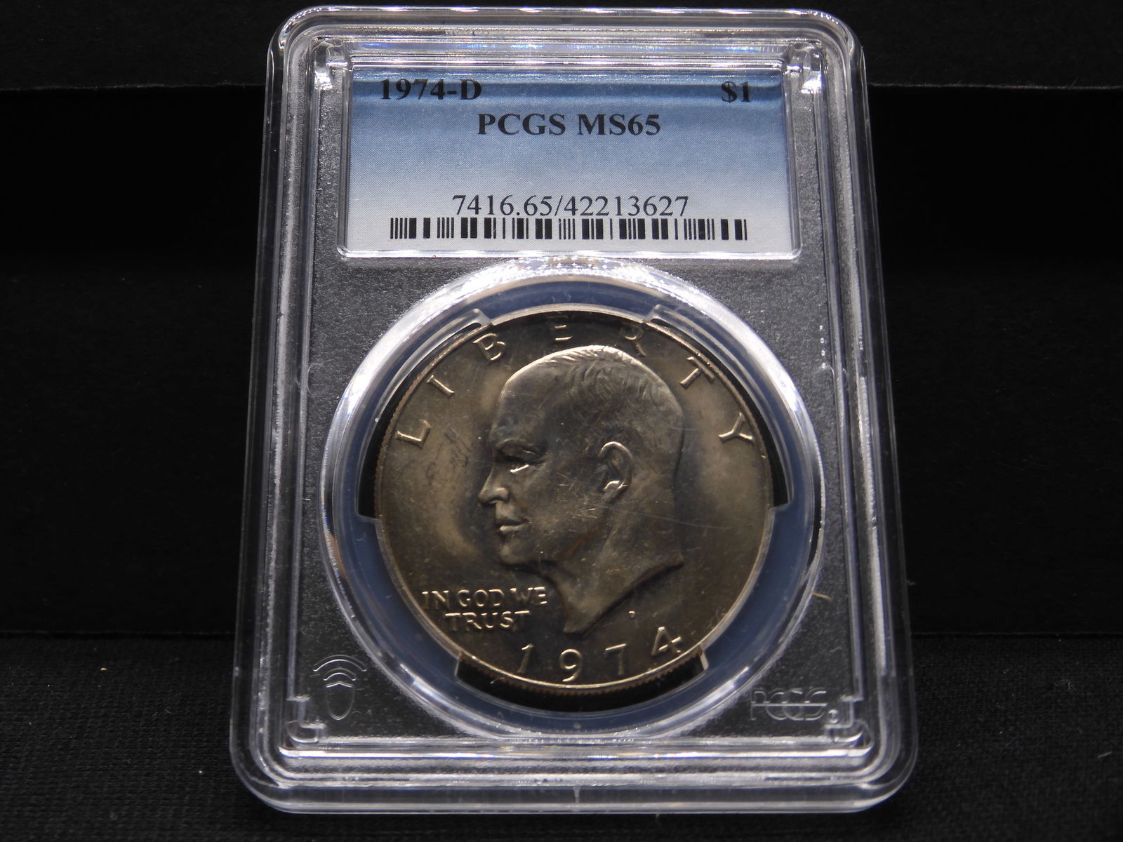 1974-D Eisenhower Dollar - PCGS MS65 (1 of 4)
