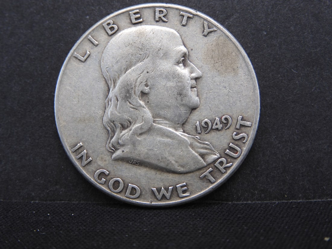 1949 P Franklin Half Dollar (1 of 2)