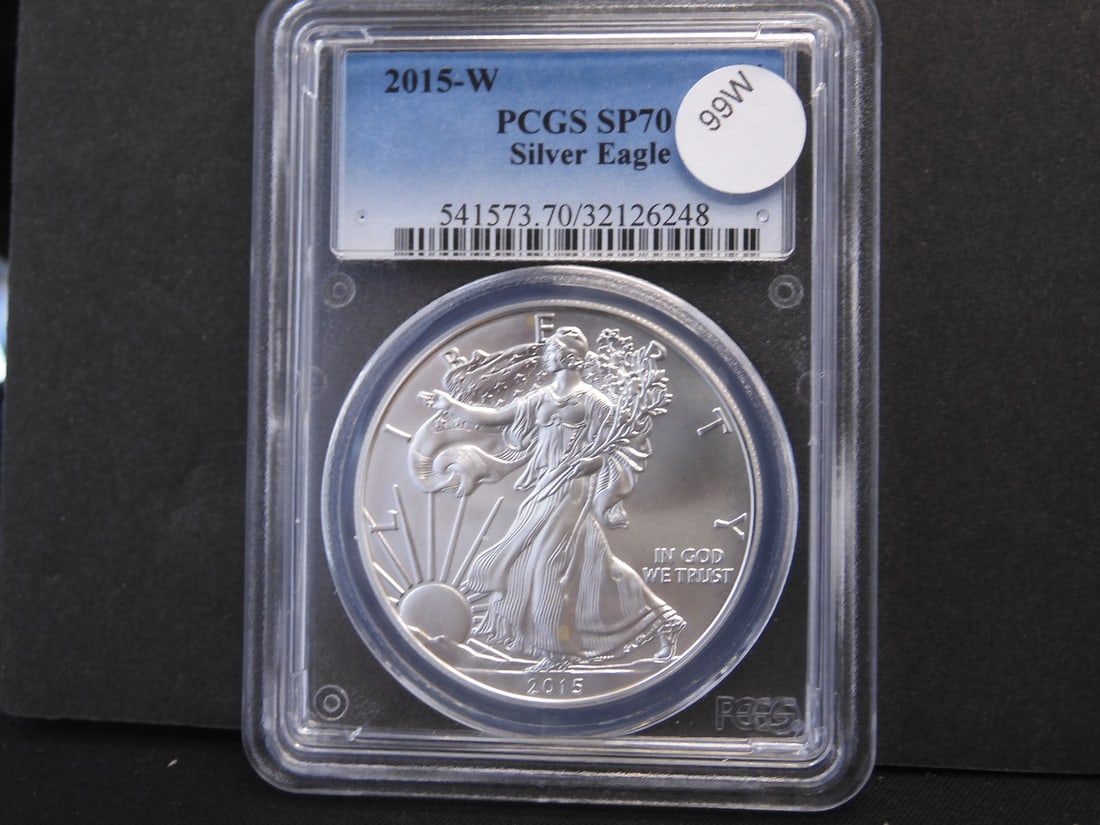 2015-W American Silver Eagle PCGS Graded SP70 (1 of 3)
