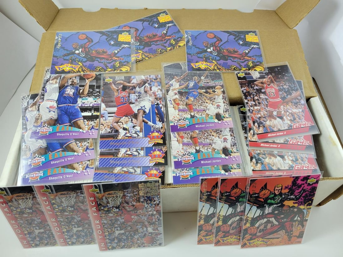Lot of (3) 1992-93 Upper Deck Series II Basketball Sets (1 of 6)