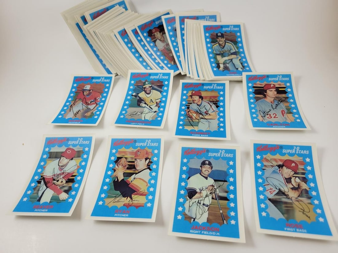 1982 Kellogg's 3D Baseball Set (1 of 5)
