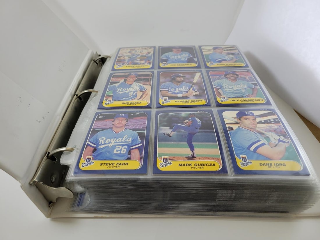 1986 Fleer Baseball Set (1 of 6)