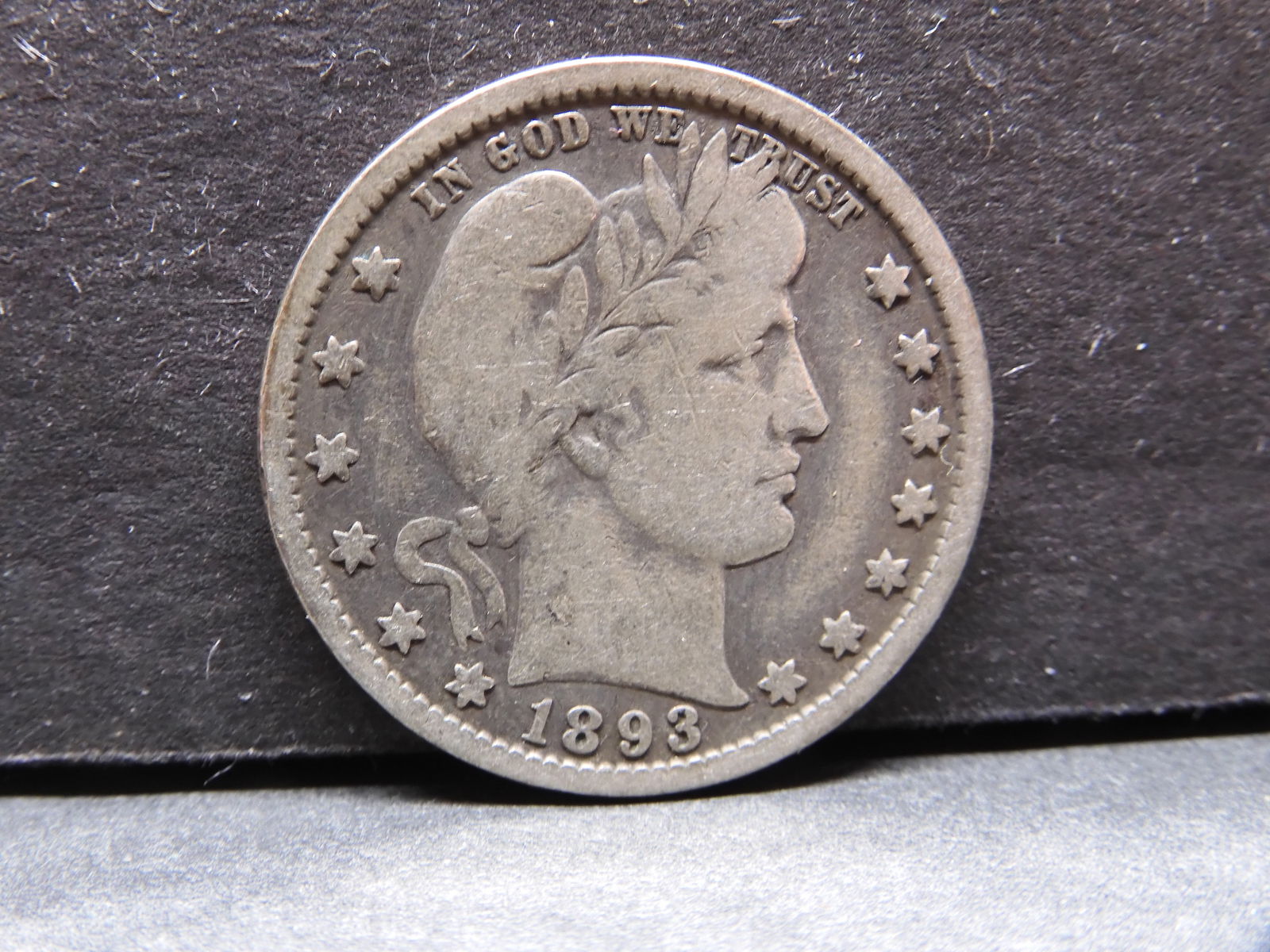 **Better Date - FINE** 1893-O Barber Silver Quarter