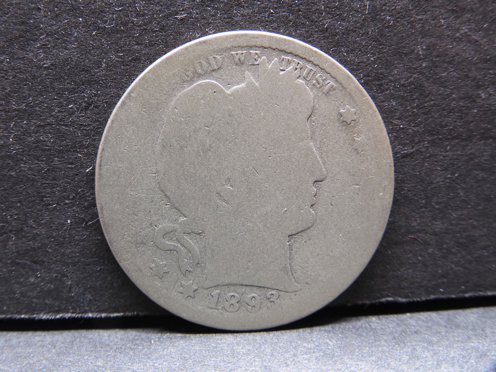 1893-S Barber Silver Quarter (1 of 2)
