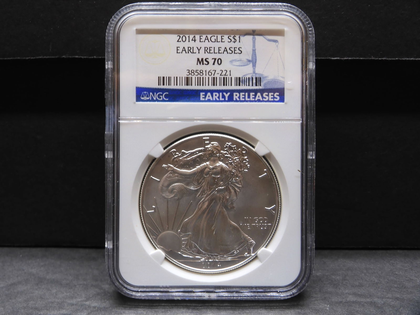 2014 American Silver Eagle - NGC MS70 Early Releases (1 of 4)