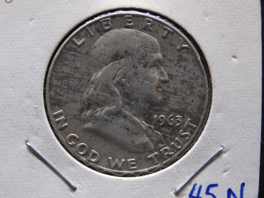 1963-D Franklin Half Dollar