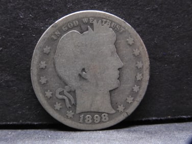 1898-S Barber Quarter