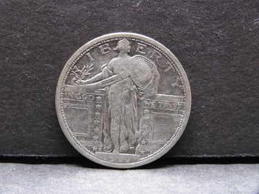 1917-D Standing Liberty Quarter - Great Detail