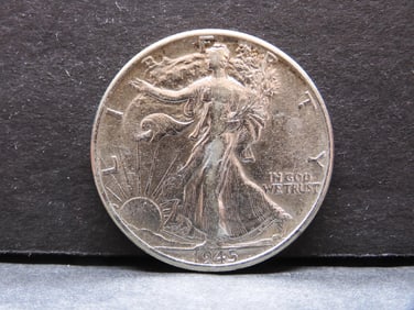 1945 Walking Liberty Half Dollar