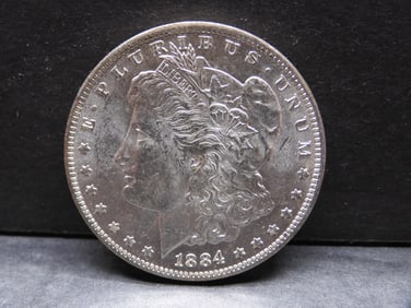 1884-O Morgan Silver Dollar