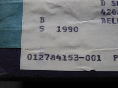 1990-S U.S. Mint Proof Sets in Sealed Shipping Box (5 Pcs)