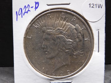 1922 D Peace Dollar
