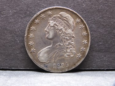 1834 Capped Bust Half Dollar  Nice XF 40