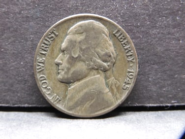 1945-P DDR Jefferson Nickel