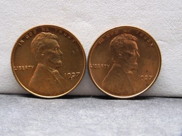 1937-P&D Lincoln Wheat Cents