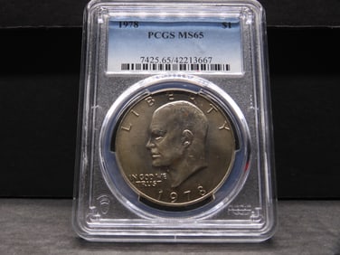 1978 Eisenhower Dollar - PCGS MS65
