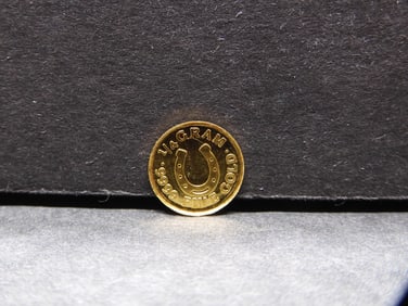 1/4th Gram .9999 FINE GOLD Monarch Precious Metals *Miniature* Coin
