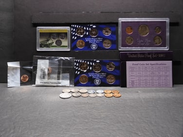 Large Grab Bag of U.S. Coins and Tokens