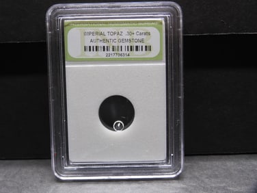 0.30+ Ct Authentic Gemstone - Imperial Topaz