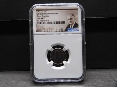 2023-P Roosevelt Dime - NGC MS67 FT *Early Releases*