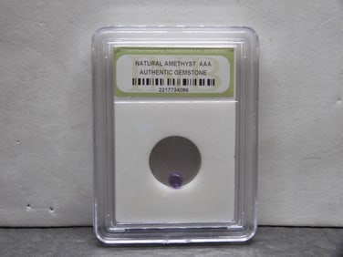 Authentic Gemstone - Natural Amethyst AAA