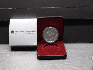 1983 PROOF Canadian Universiade - Edmonton Silver Dollar in OGP